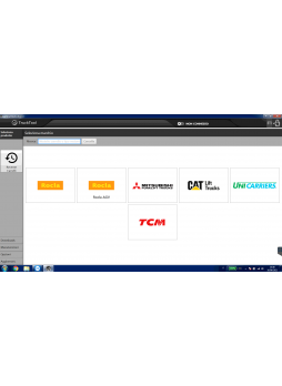 TruckTool 3.8 [05.2021] (Diagnostic Program for Mitsubishi , Cat , TCM, UniCarriers , Rocla)